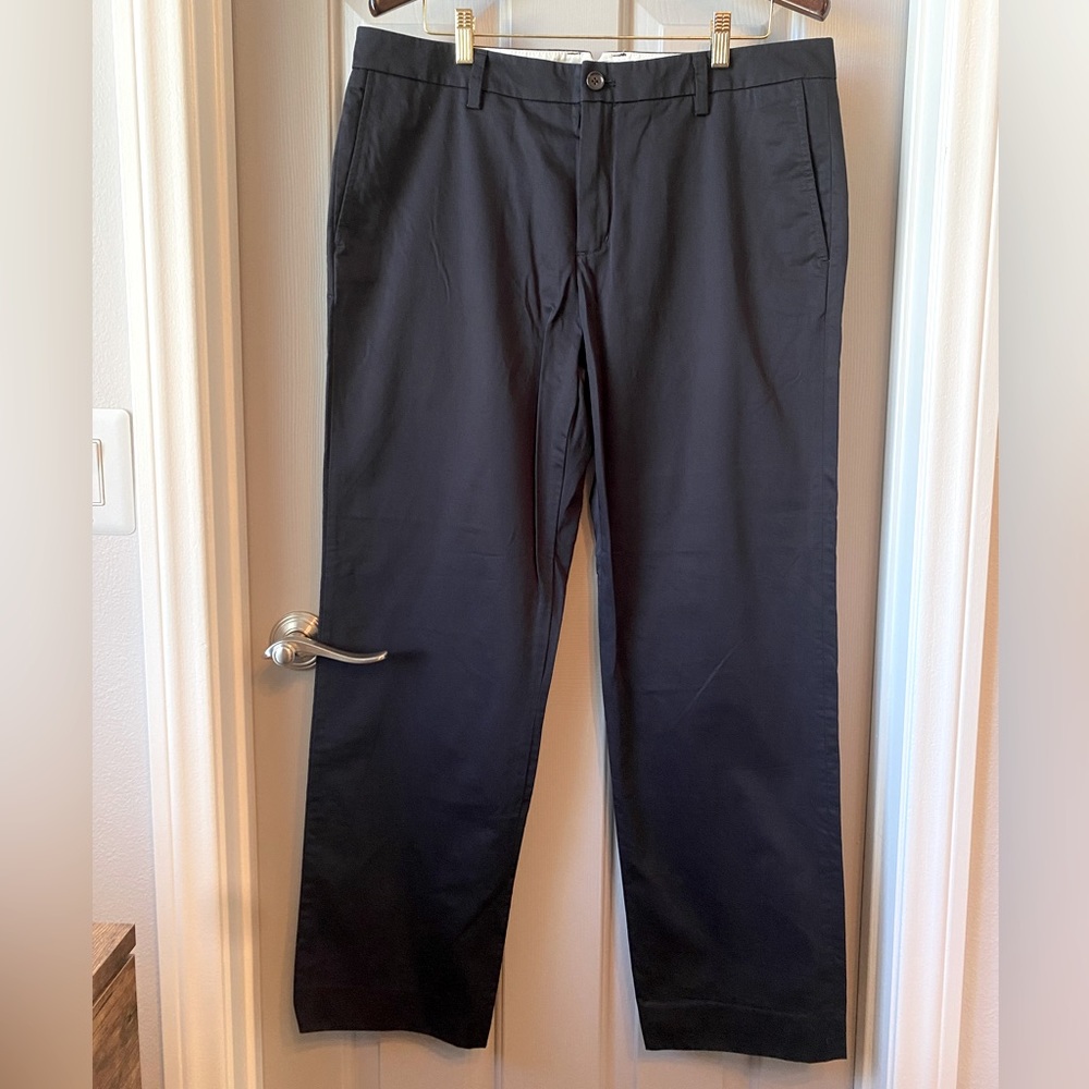 MARTIN + OSA Black Cotton Dress Pants SZ 35x32